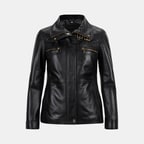 K15007 KADIN KÜRK YAKA MONT