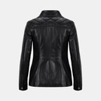 K15007 KADIN KÜRK YAKA MONT