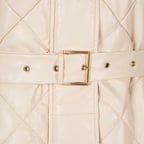 K15010 KADIN DERİ KABAN