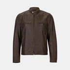 K15013 ERKEK DERİ CEKET-E