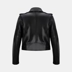 K15059 KADIN DERİ CEKET-E