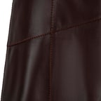 K15061 KADIN DERİ ETEK