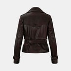 K15114 KADIN DERİ CEKET