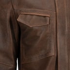 K15139 ERKEK DERİ CEKET-E