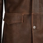 K15139 ERKEK DERİ CEKET-E