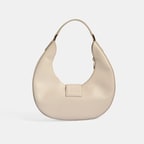 Kadın Açık Vizon Deri Omuz Çantası