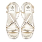 Kadın Altın Dolgu Tabanlı Sandalet