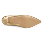 Kadın Altın Topuklu Stiletto