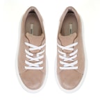 Kadın Bej Deri Günlük Ayakkabı