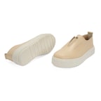 Kadın Bej Deri Günlük Ayakkabı