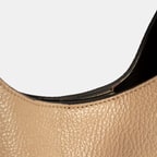 Kadın Bej Deri Omuz Çantası