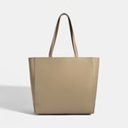 Kadın Bej Deri Omuz Çantası