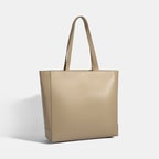 Kadın Bej Deri Omuz Çantası