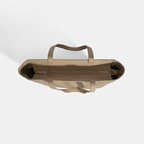 Kadın Bej Deri Omuz Çantası