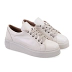 Kadın Bej Deri Spor Ayakkabı