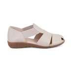 Kadın Bej DesaComfort Deri Günlük Ayakkabı