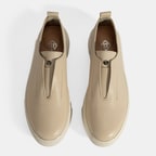 Kadın Bej Günlük Deri Ayakkabı