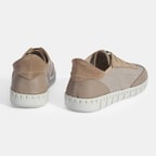 Kadın Bej Perforeli Günlük Ayakkabı