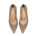 Kadın Bej Rugan Stiletto