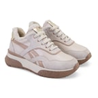 Kadın Bej Süet Deri Spor Ayakkabı