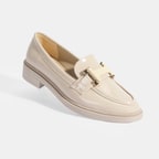 Kadın Bej Toka Aksesuarlı Günlük Ayakkabı