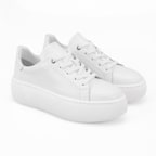 Kadın Beyaz Deri Günlük Ayakkabı