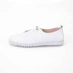 Kadın Beyaz Deri Günlük Ayakkabı