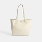 Kadın Beyaz Deri Omuz Çantası