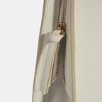 Kadın Beyaz Deri Omuz Çantası