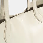 Kadın Beyaz Deri Omuz Çantası