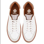 Kadın Beyaz Deri Spor Ayakkabı