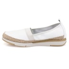 Kadın Beyaz DesaComfort Deri Günlük Ayakkabı