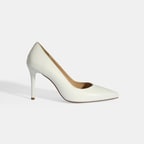 Kadın Beyaz Napa Deri Stiletto