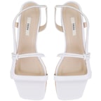 Kadın Beyaz Topuklu Sandalet