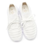 Kadın Beyaz Triko Günlük Ayakkabı