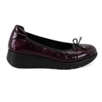 Kadın Bordo DesaComfort Deri Günlük Ayakkabı