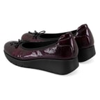 Kadın Bordo DesaComfort Deri Günlük Ayakkabı