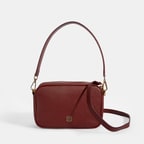 Kadın Bordo Omuz Askılı El Çantası