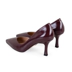 Kadın Bordo Rugan Stiletto