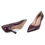 Kadın Bordo Rugan Stiletto