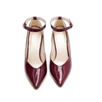 Kadın Bordo Topuklu Ayakkabı