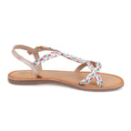 Kadın Çok Renkli Hasır Örgülü Terlik