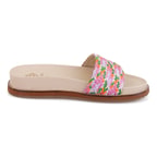 Kadın Çok Renkli Hasır Terlik