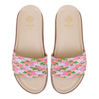 Kadın Çok Renkli Hasır Terlik