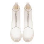 Kadın Ekru Deri Bot