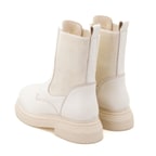 Kadın Ekru Deri Bot