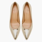 Kadın Gold Klasik Topuklu Ayakkabı