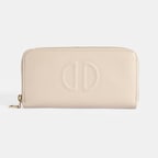 Kadın Gri Deri Cüzdan