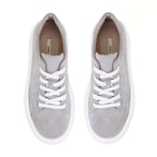 Kadın Gri Deri Günlük Ayakkabı