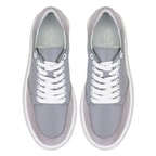 Kadın Gri Deri Spor Ayakkabı